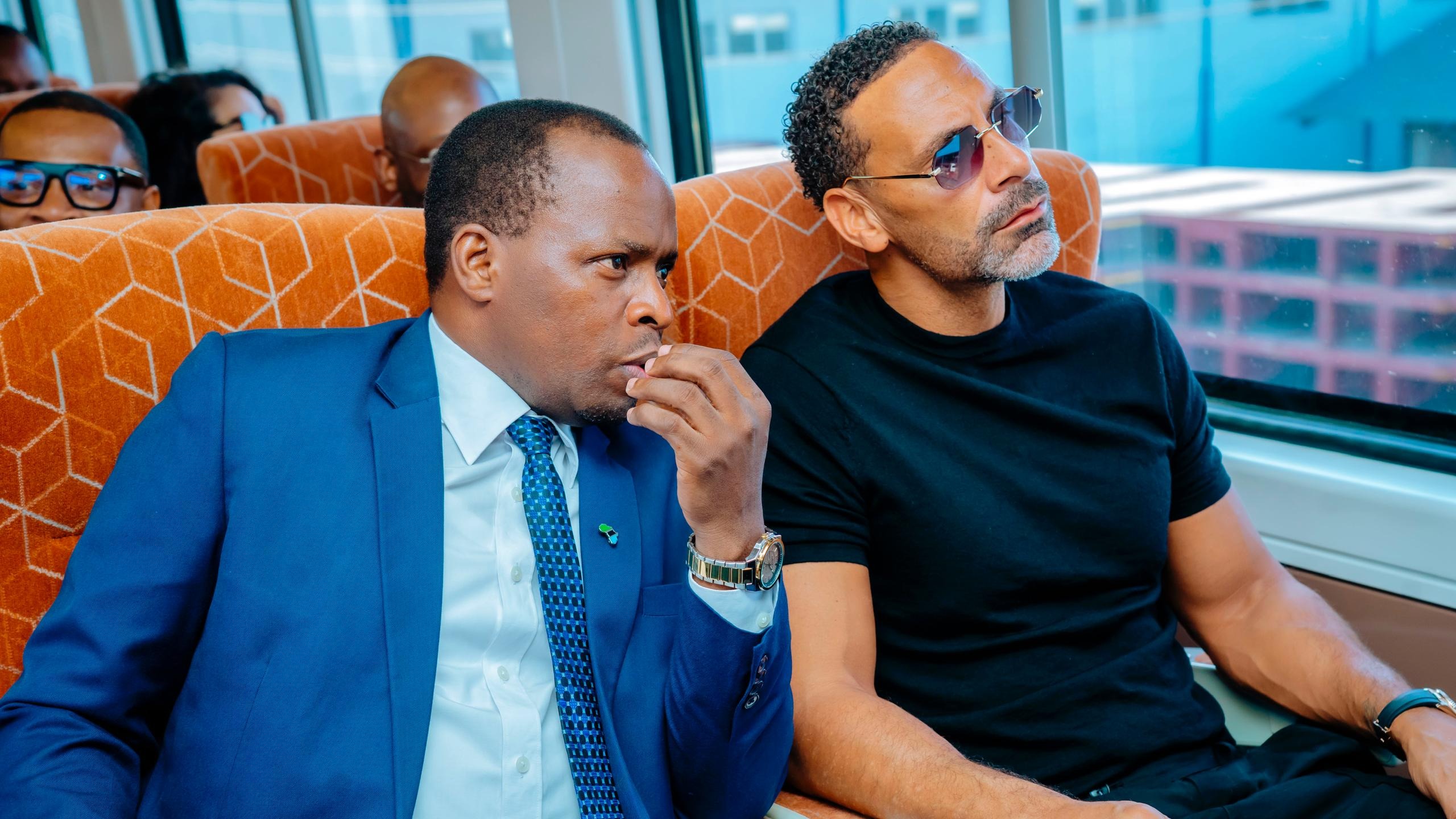 GWIJI WA SOKA RIO FERDINAND AELEKEA DODOMA KWA SGR